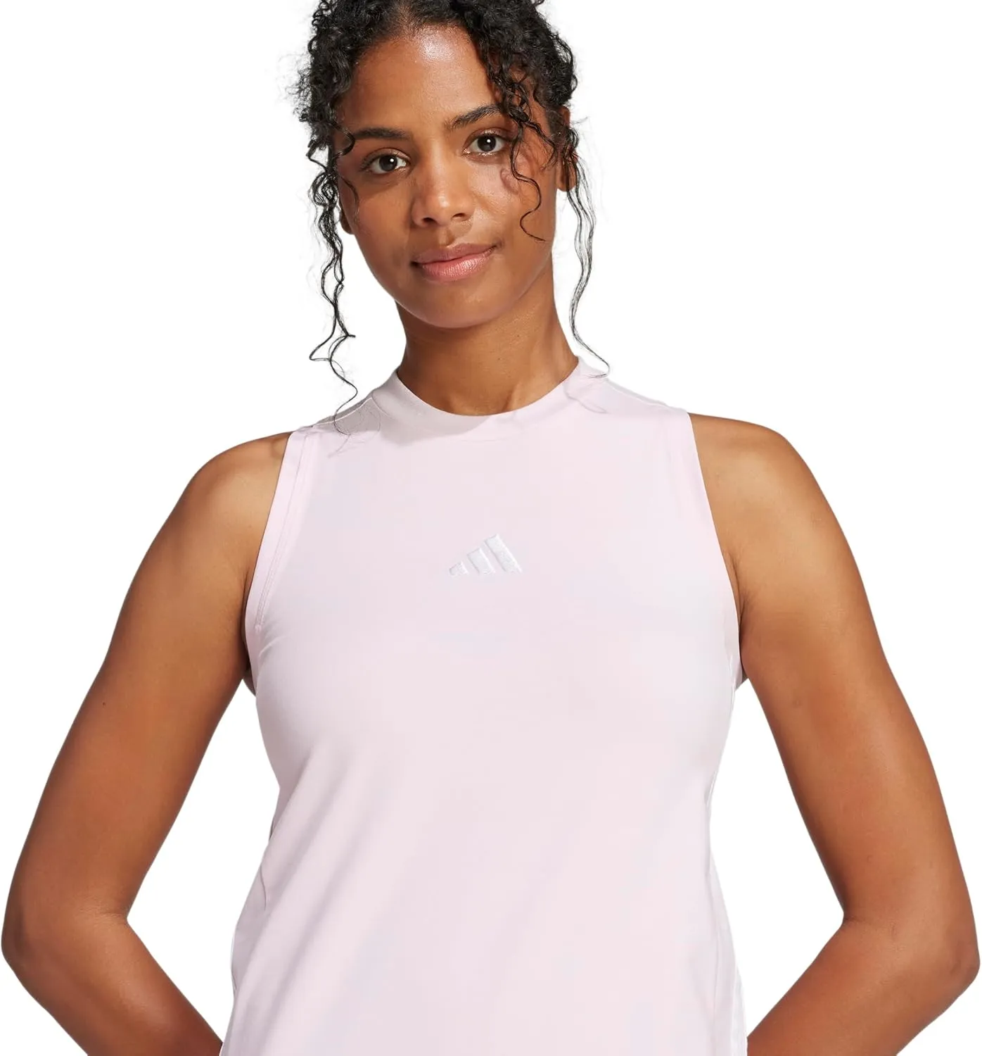 adidas Women's Essentials 3-Stripes Long Racerback Dress