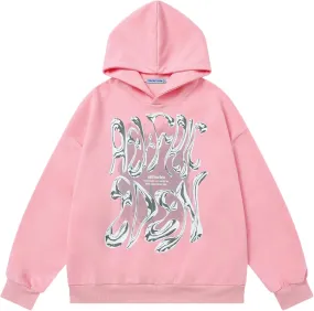 Aelfric Eden Womens Hoodies Oversized Graphic Hoodies Unisex Y2k Heavyweight Hoodie Pullover Trendy