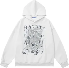Aelfric Eden Womens Hoodies Oversized Graphic Hoodies Unisex Y2k Heavyweight Hoodie Pullover Trendy