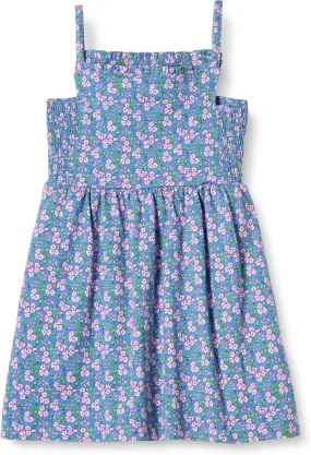 Amazon Essentials Girls and Toddlers' Cotton Strappy Midi Dress