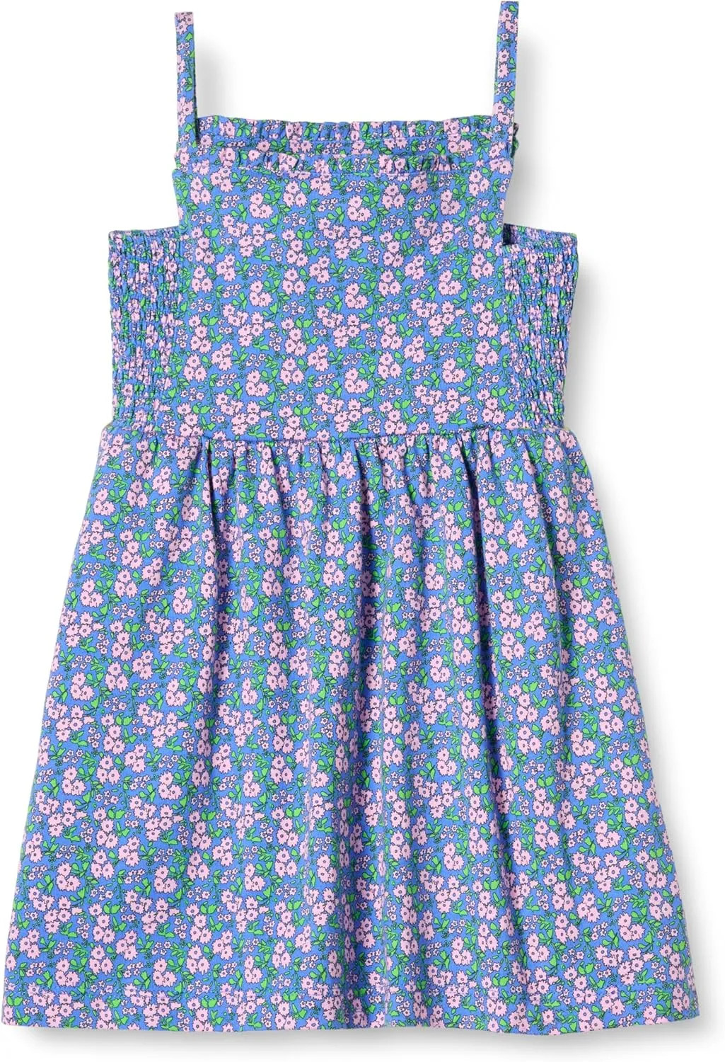 Amazon Essentials Girls and Toddlers' Cotton Strappy Midi Dress