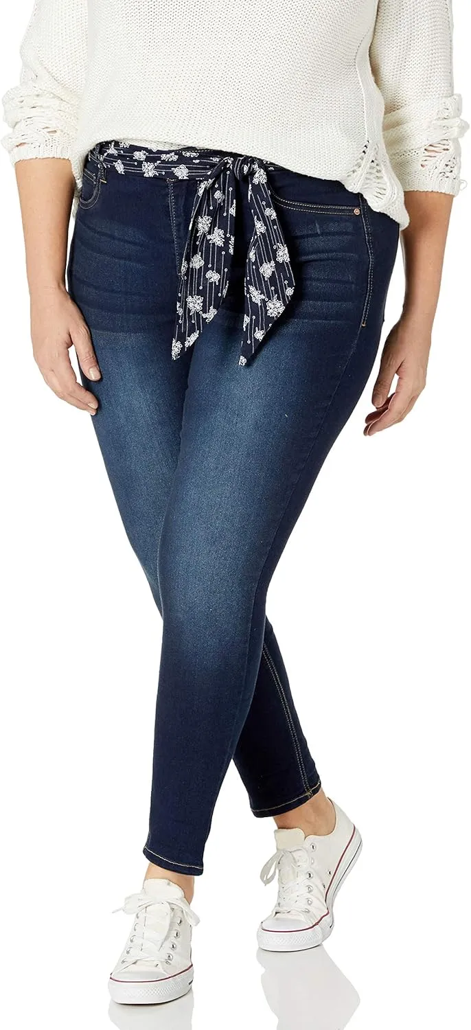 Angels Forever Young Women's Signature Convertible Skinny Jeans