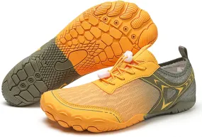 Athletic Hiking Water Shoes for Women Men,Breathable Non-Slip Sports Footwear Outdoor Beach Walking Surfing Running Shoes,Wide Toe Box Neuropathy Footwear Lightweight Swimming Fitness Barefoot Wear