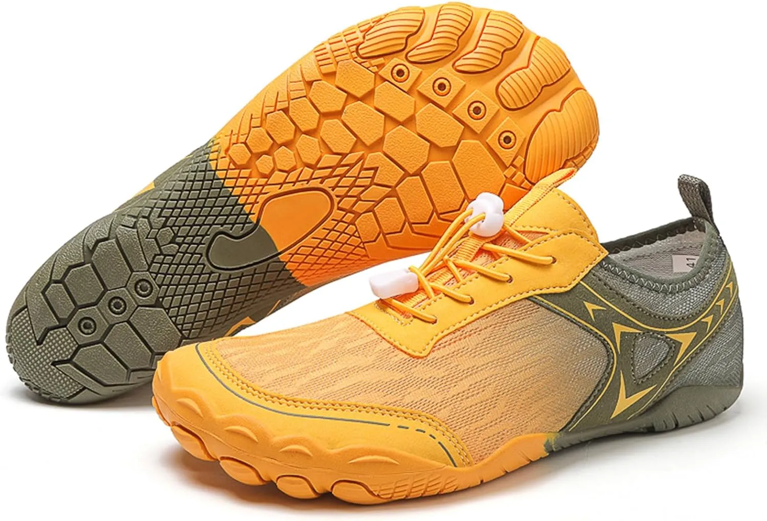 Athletic Hiking Water Shoes for Women Men,Breathable Non-Slip Sports Footwear Outdoor Beach Walking Surfing Running Shoes,Wide Toe Box Neuropathy Footwear Lightweight Swimming Fitness Barefoot Wear