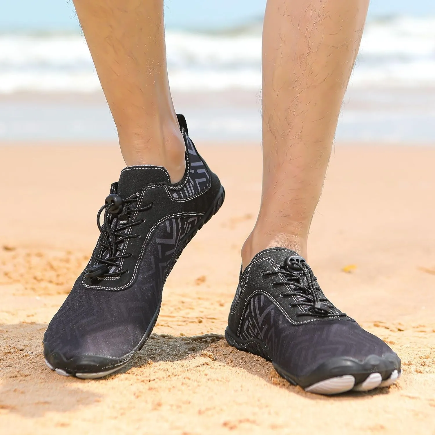 Barefoot Shoes for Women Men Athletic Sport Riding Sneakers Beach Swim Surf Water Shoes Footwear with Non-Slip Sole