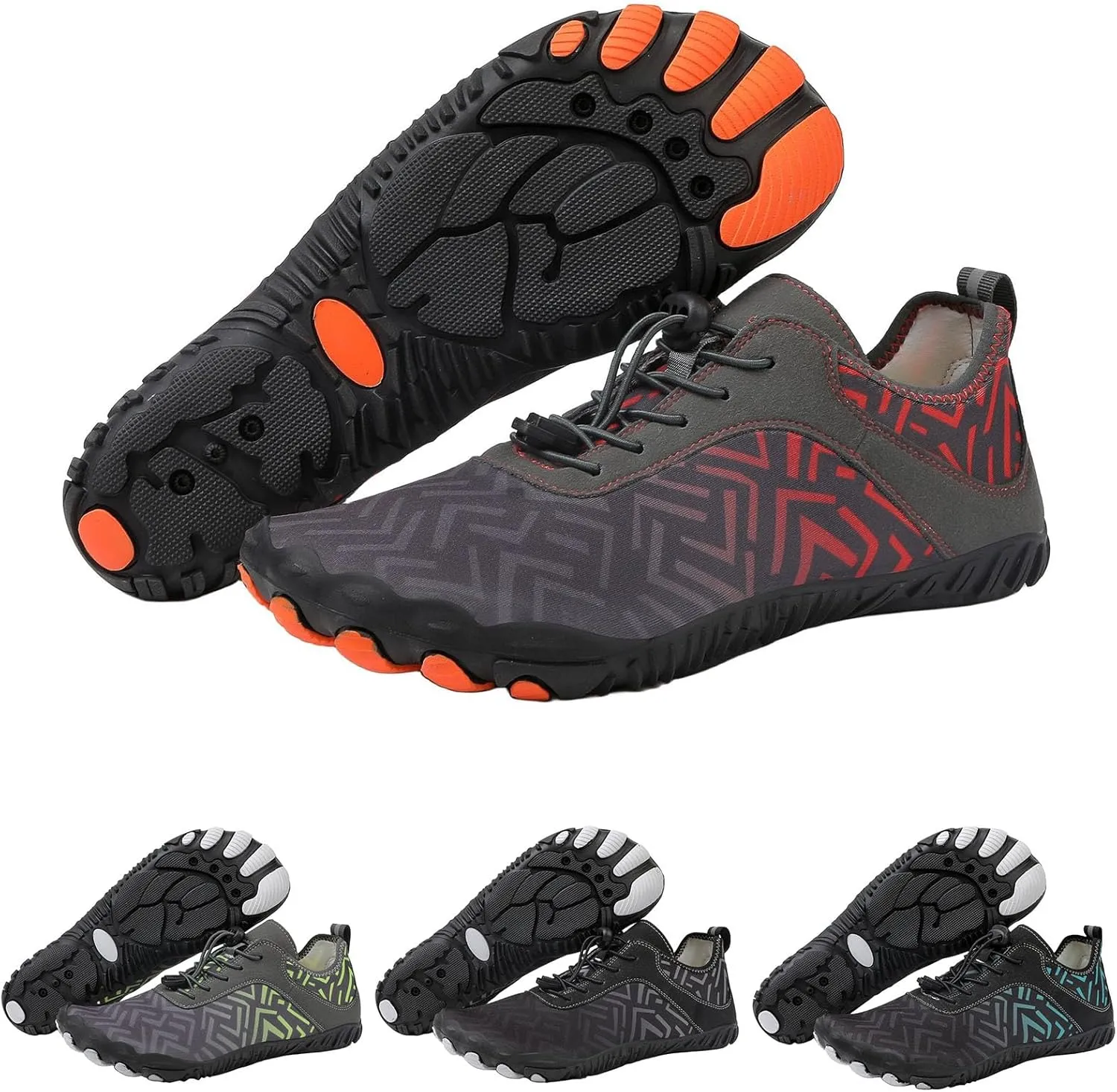Barefoot Shoes for Women Men Athletic Sport Riding Sneakers Beach Swim Surf Water Shoes Footwear with Non-Slip Sole