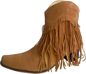 Boots for Women Flat Hollow Ankle Boots Low Chunky Block Stacked Heel Boots Slip On Pointed Toe Western Shoes 52