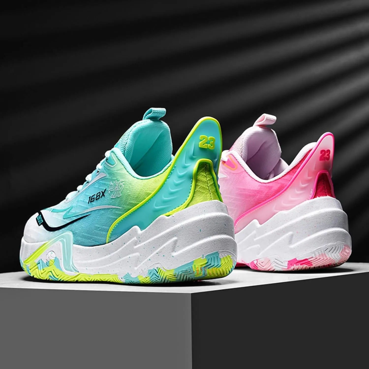 Boys and Girls Basketball and Running Shoes, Breathable Indoor & Outdoor Athletic Fashion Sneakers, Comfortable Footwear