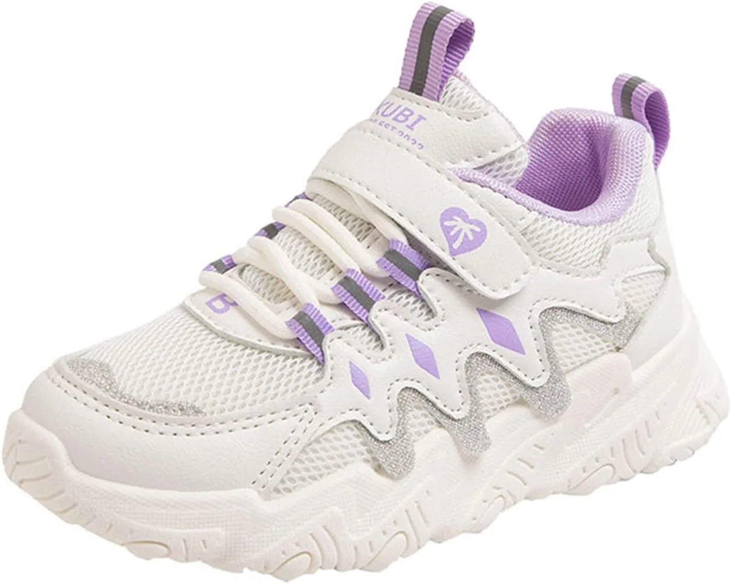 Boys Girls Lightweight Sneakers Kids Mesh Breathable Tennis Sports Shoes Non Slip Lace-up for Running/Walking
