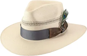 Bullhide Mediterranean Casual Fashion Straws 3 1/18" Brim Hat in Natural
