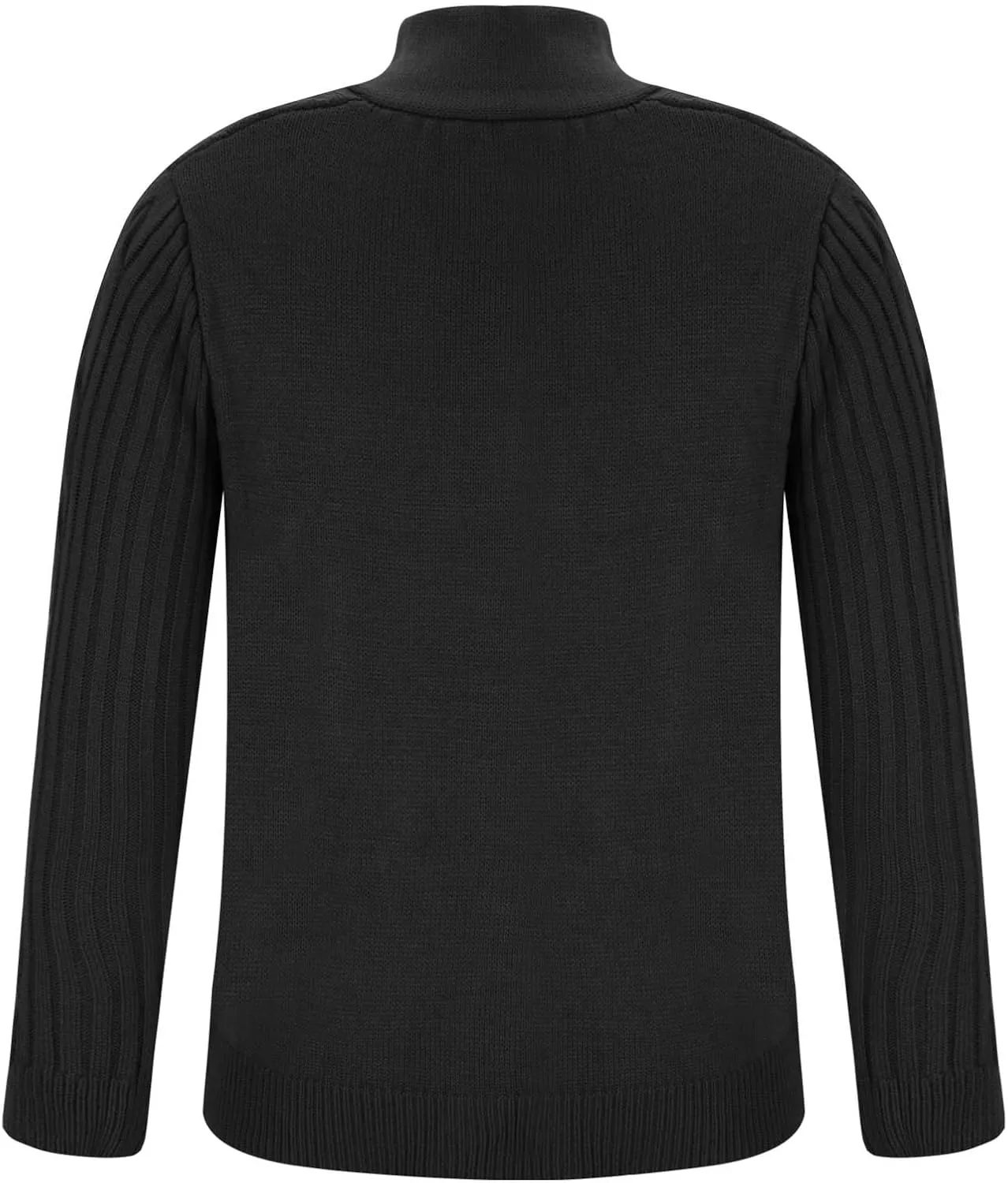 Cable Knit Sweater Men Open Front Cardigan Button Down Sweater V Neck Cardigan Sweaters Fall Winter Sweaters
