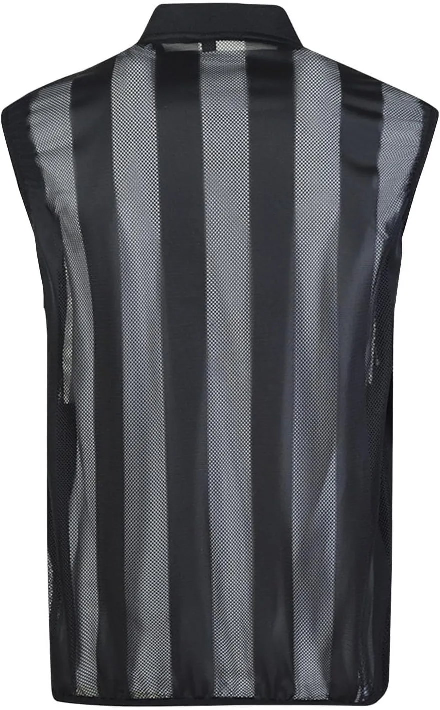 Cambkatl Men's Summer Mesh See Through Zip Vest Casual Lightweight Breathable Fishing Cycling Travel Sleeveless Jackets