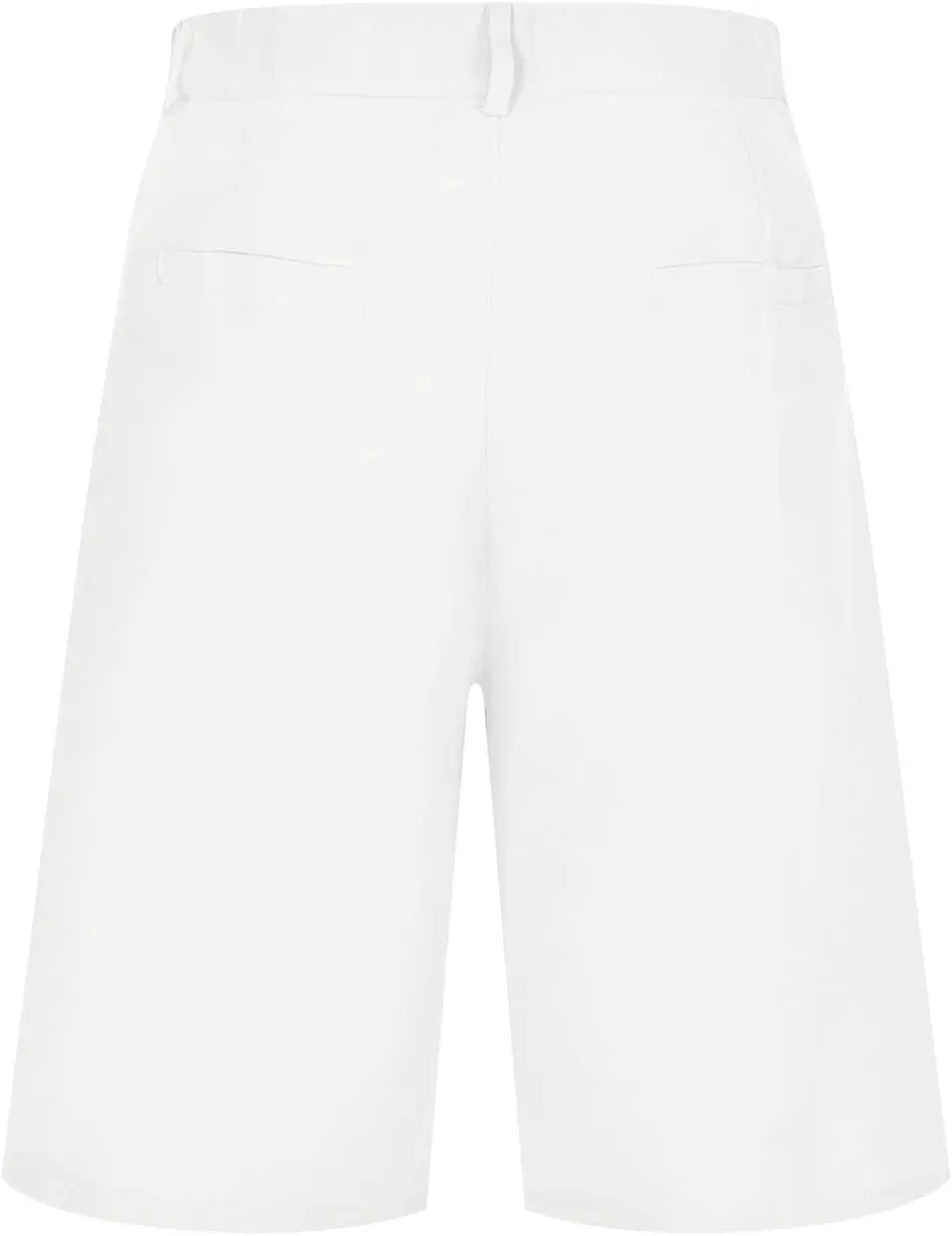 Casual Cotton Linen Shorts for Men Straight Wide Leg Lightweight Lounge Shorts Stretchy Soft Loose-Fit Comfy Short