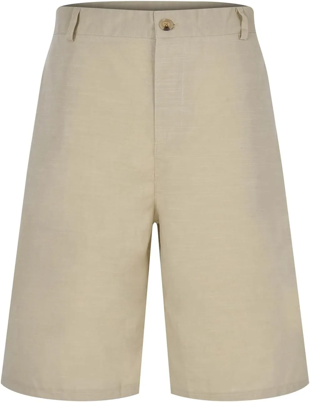 Casual Cotton Linen Shorts for Men Straight Wide Leg Lightweight Lounge Shorts Stretchy Soft Loose-Fit Comfy Short