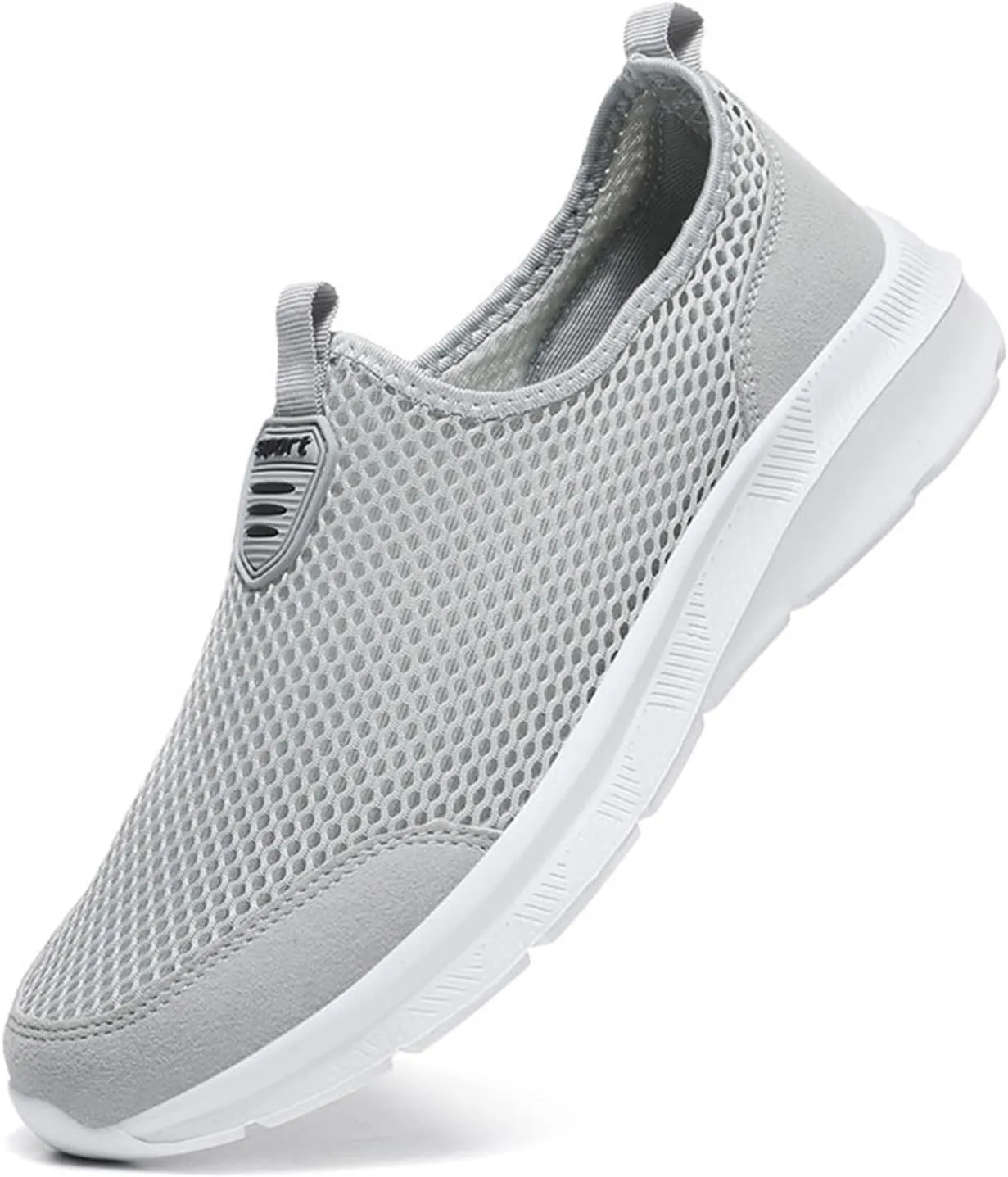 Comfortable Slip On Mens Loafers & Slip-Ons Fashion Summer Men Breathable Mesh Shallow Lace Up Casual Shoes