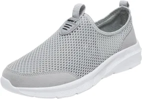 Comfortable Slip On Mens Loafers & Slip-Ons Fashion Summer Men Breathable Mesh Shallow Lace Up Casual Shoes