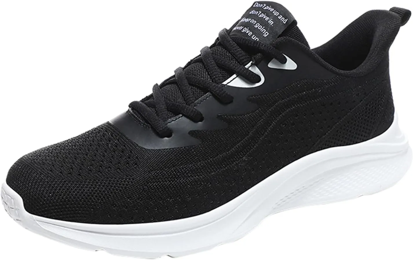 Comfortable Slip On Mens Loafers & Slip-Ons Mens Shoes Mesh Breathable Lace Up Solid Color Casual Fashion Simple