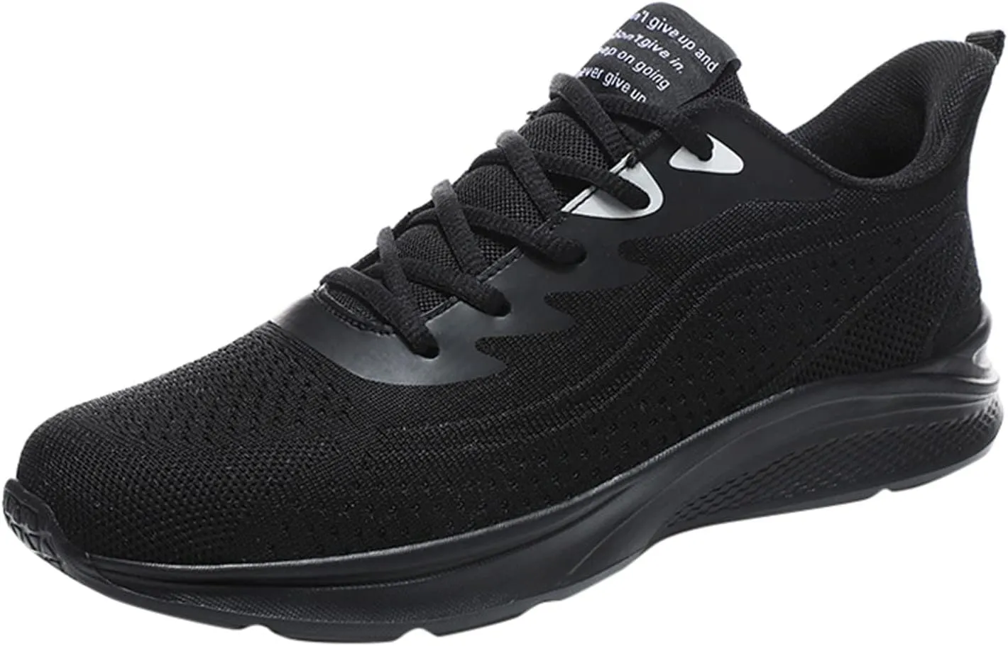 Comfortable Slip On Mens Loafers & Slip-Ons Mens Shoes Mesh Breathable Lace Up Solid Color Casual Fashion Simple