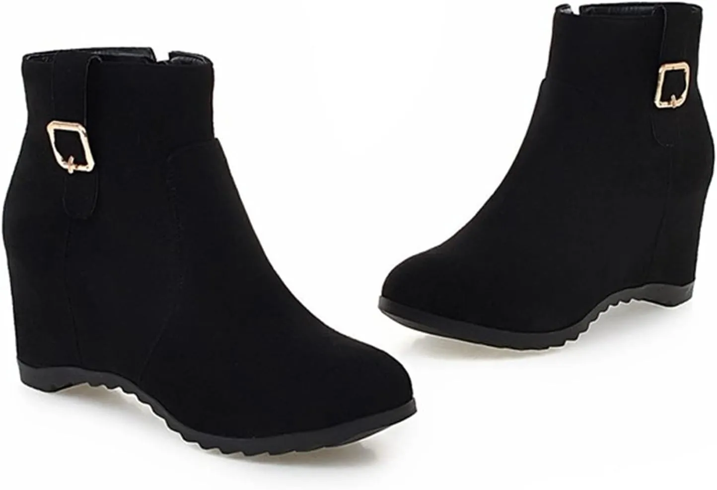 Cowgirl Boots Women Dressy High Heel Short Ankle Booties Peep Toe Platform Boots Slip On Cowgirl Combat Boots 52