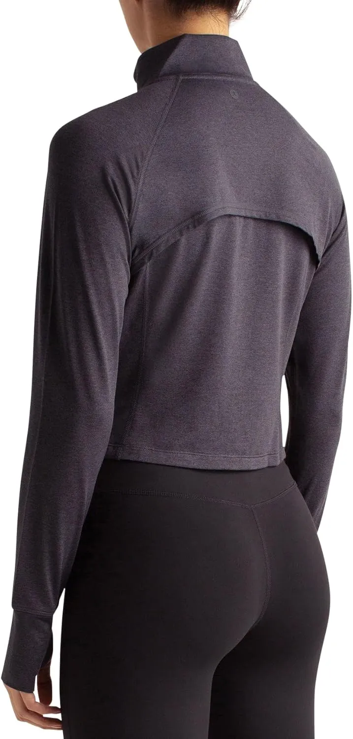 Danskin Cropped Melange Jacket