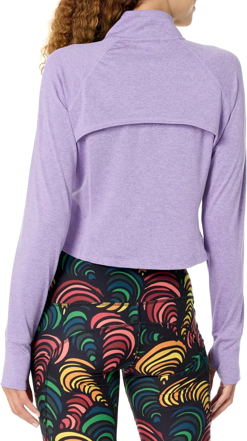 Danskin Cropped Melange Jacket