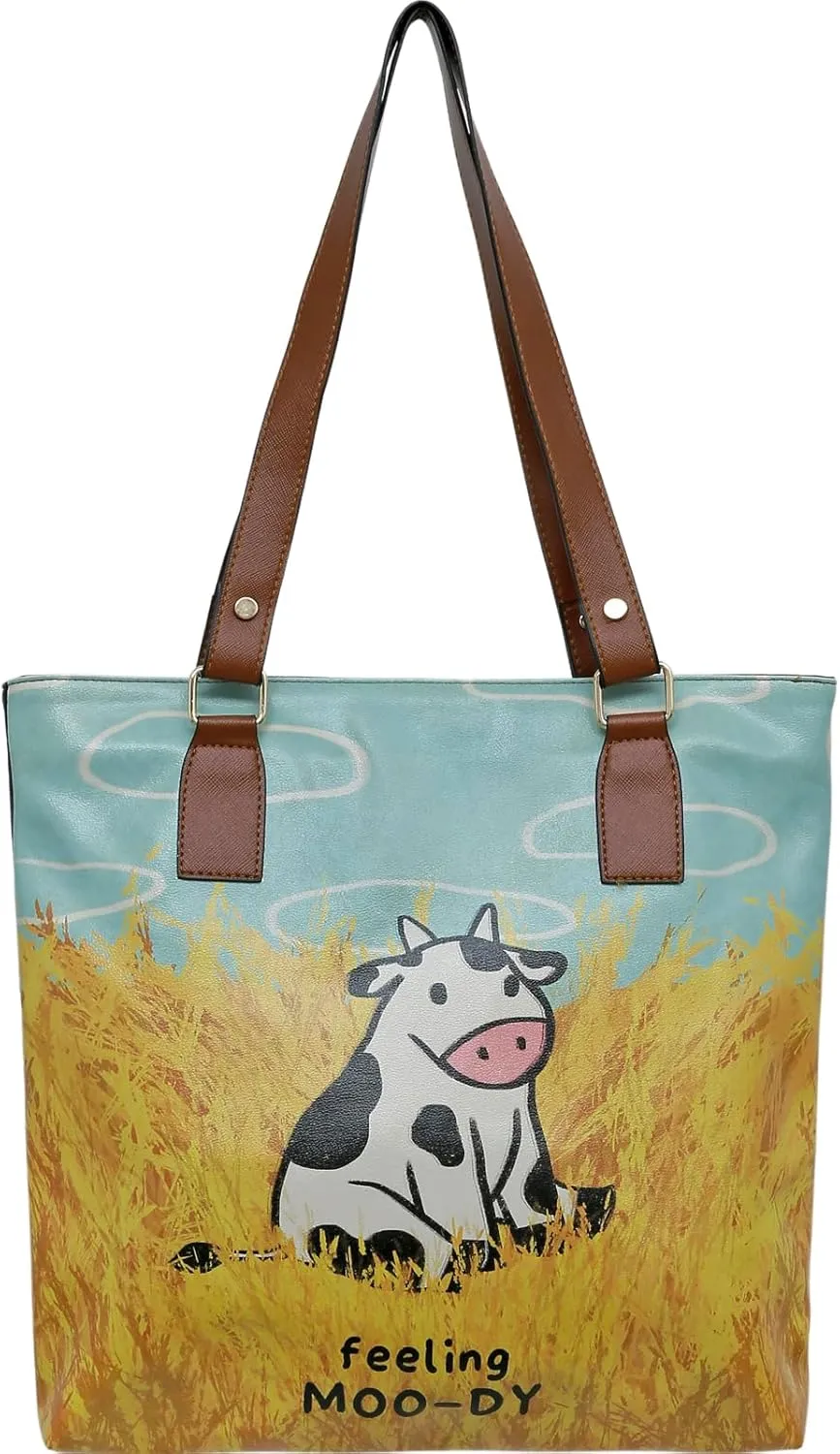 DOGO Multi Pocket Shoulder Bags for Women - Vegan Leather and Unique Design Handmade Womens Bags