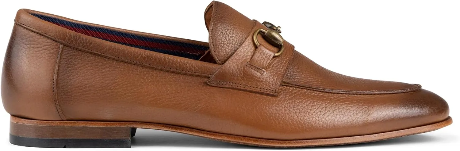 Donald Pliner Mens TED Loafer  Slip On Shoes for Men, Comfortable Classic Mens Dress Loafers