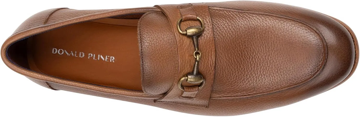 Donald Pliner Mens TED Loafer  Slip On Shoes for Men, Comfortable Classic Mens Dress Loafers