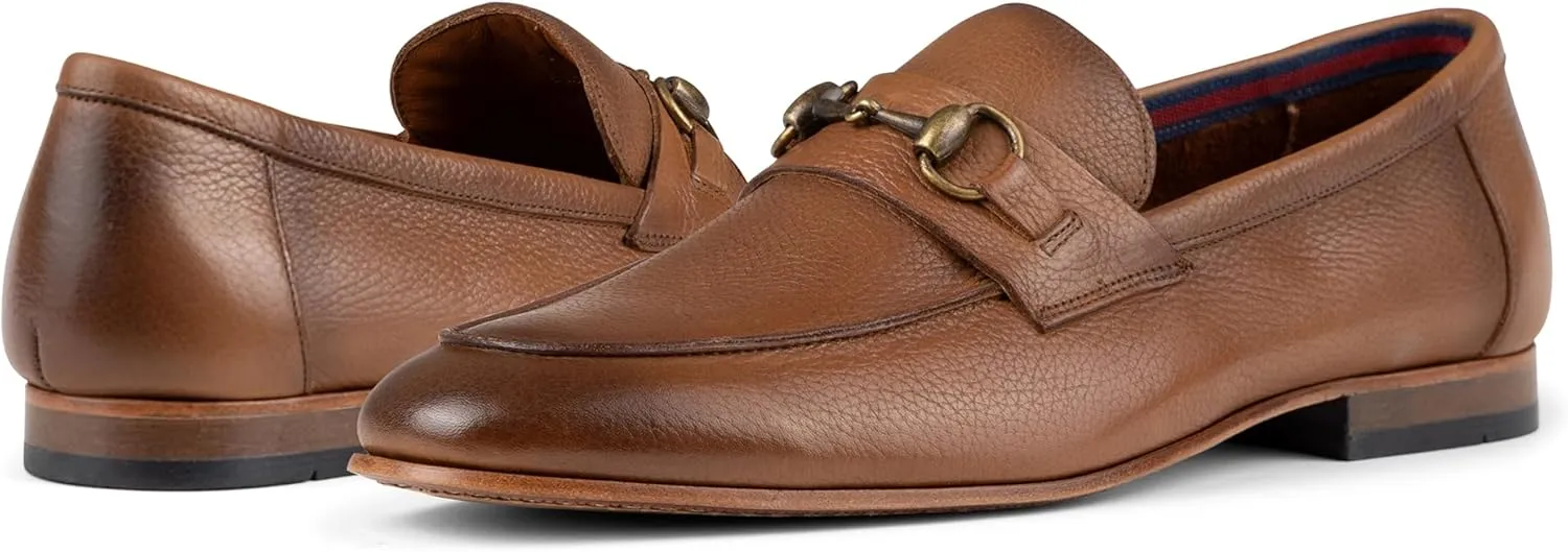 Donald Pliner Mens TED Loafer  Slip On Shoes for Men, Comfortable Classic Mens Dress Loafers