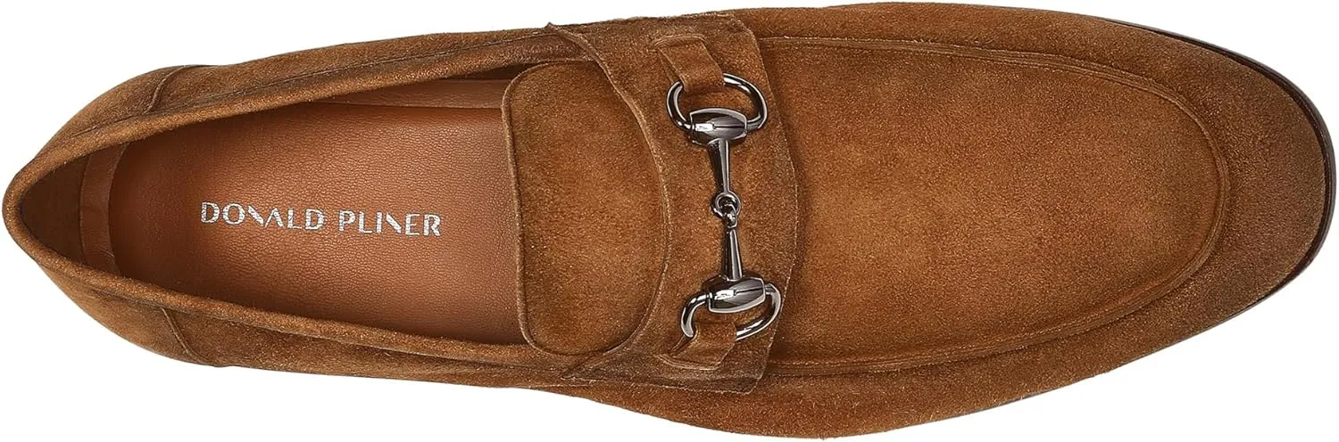 Donald Pliner Mens TED Loafer  Slip On Shoes for Men, Comfortable Classic Mens Dress Loafers