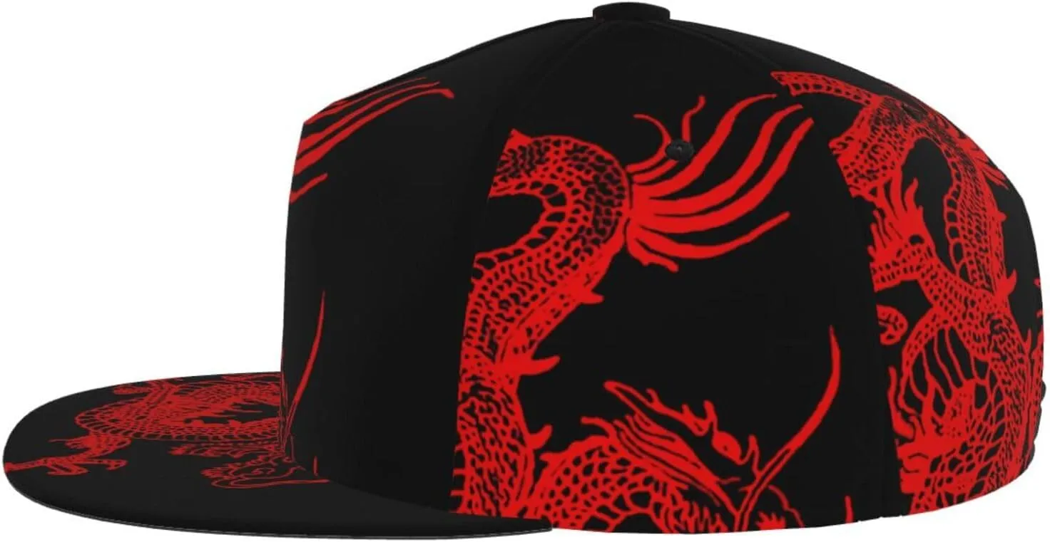 Dragon Cap Cool Baseball Hats Mens Sun Hat Adjustable Men Baseball Cap Dragon Hats