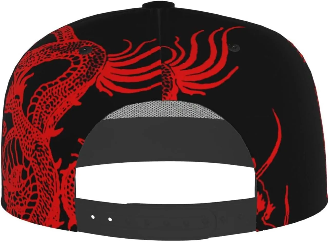 Dragon Cap Cool Baseball Hats Mens Sun Hat Adjustable Men Baseball Cap Dragon Hats