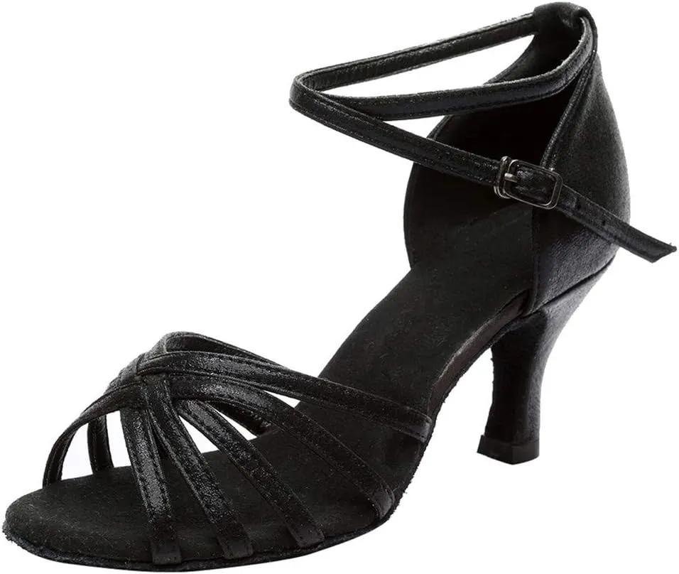 Fashion Latin Dancing Shoes Women Ballroom Dance Sandals Prom Women's Sandals Women Shoes Bling for Size 8