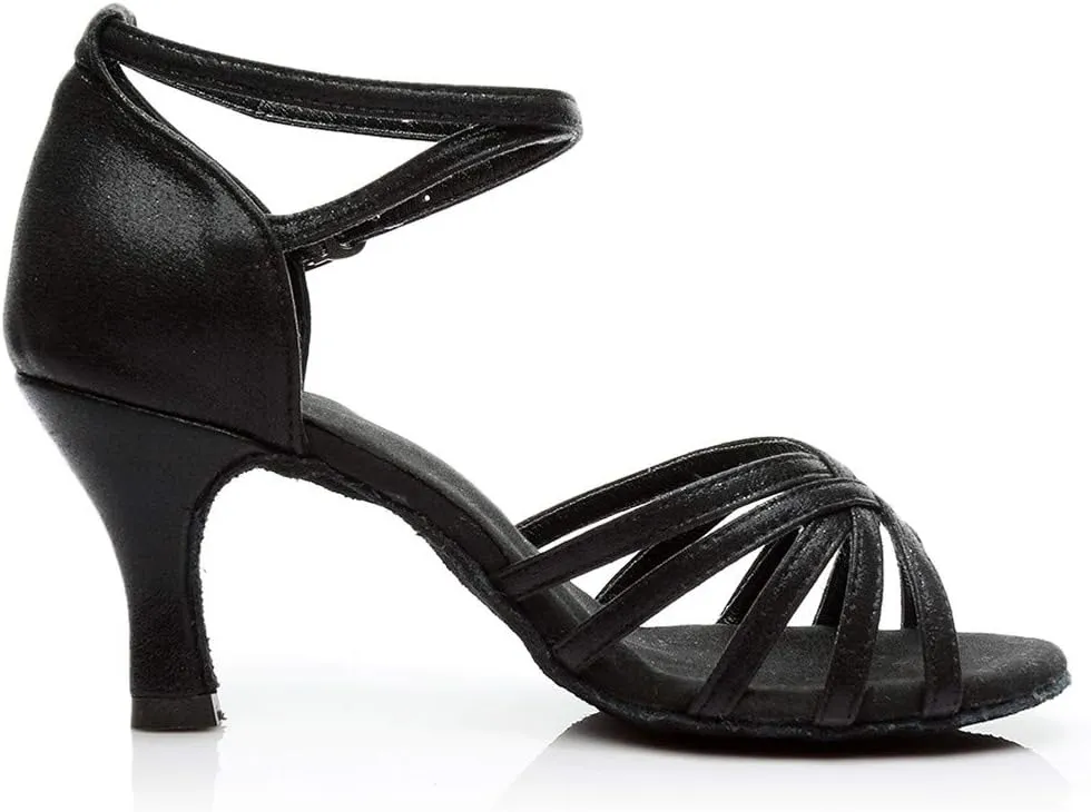 Fashion Latin Dancing Shoes Women Ballroom Dance Sandals Prom Women's Sandals Women Shoes Bling for Size 8