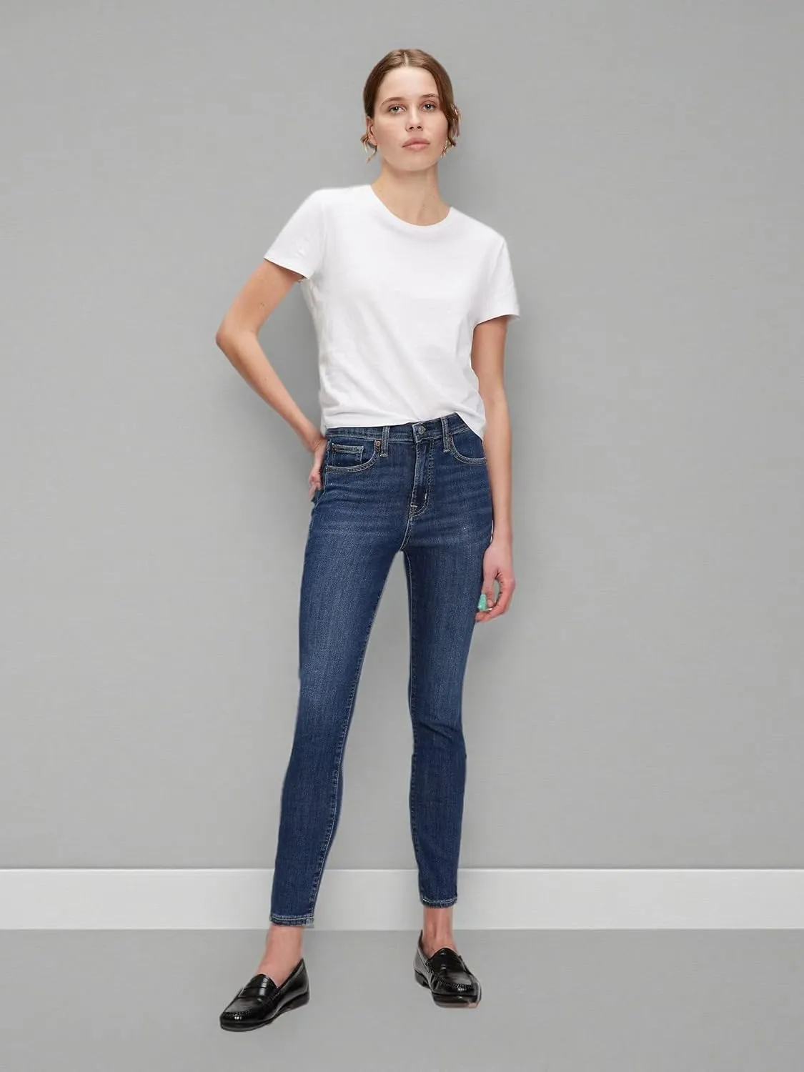 GAP Women's High Rise Skinny Fit Denim Jeans