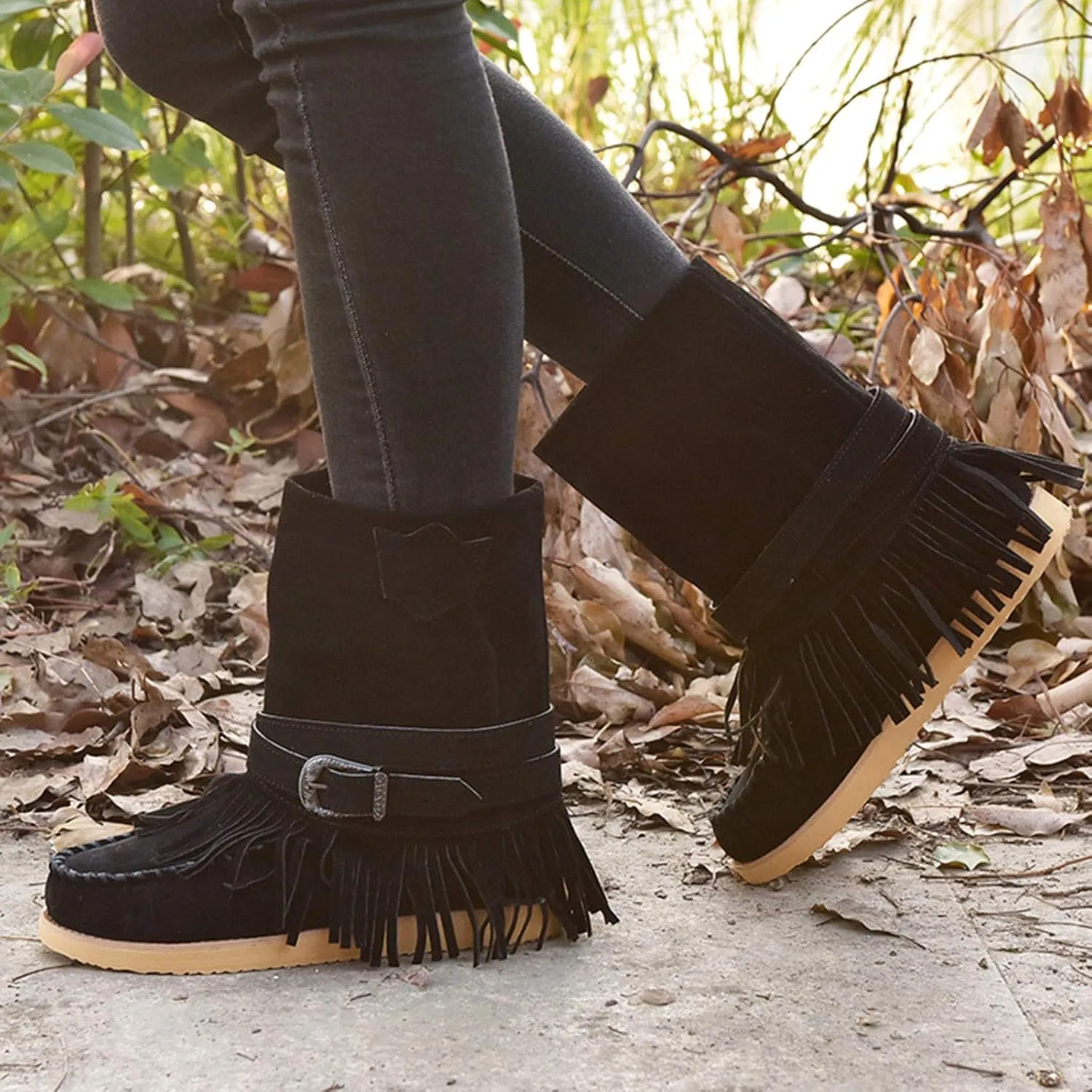 Gibobby Boots for Women Women High Heel Platform Boots Retro Ankle Boots Squared Toe Breathable Zip Up Boots 52