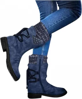 Gibobby Women Boots Winter Hiking Boots Keep Warm Anti-Slip Soft Warm Fur Lined Winter Ankle Boots