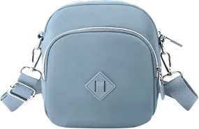 Hobo Crossbody Bags for Women Crossbody Purses and Handbags Lightweight Pocketbook Clear Bag for Stadium Events(Sky Blue)