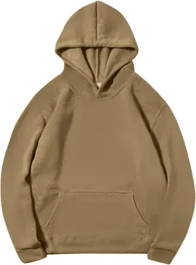 Hoodies for Men Fleece Hooded Sweatshirts Long Sleeve Pullover Hoodie Oversized Sweaters Loose Fit Athletic Hoodies
