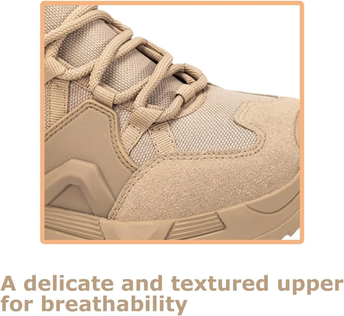 Kervaky Men's military tactical boots work boots desert boots durable boots hiking boots combat boots outdoor boots lightweight boots