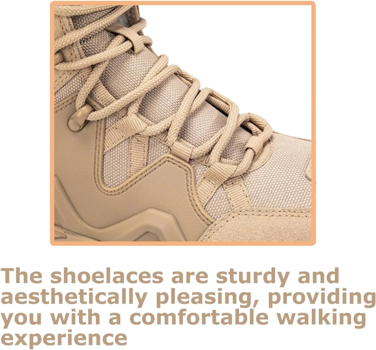 Kervaky Men's military tactical boots work boots desert boots durable boots hiking boots combat boots outdoor boots lightweight boots