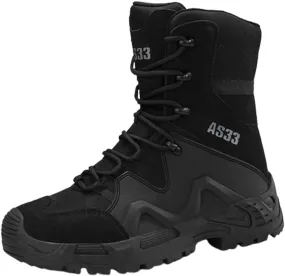 Kervaky Men's military tactical boots work boots desert boots durable boots hiking boots combat boots outdoor boots lightweight boots