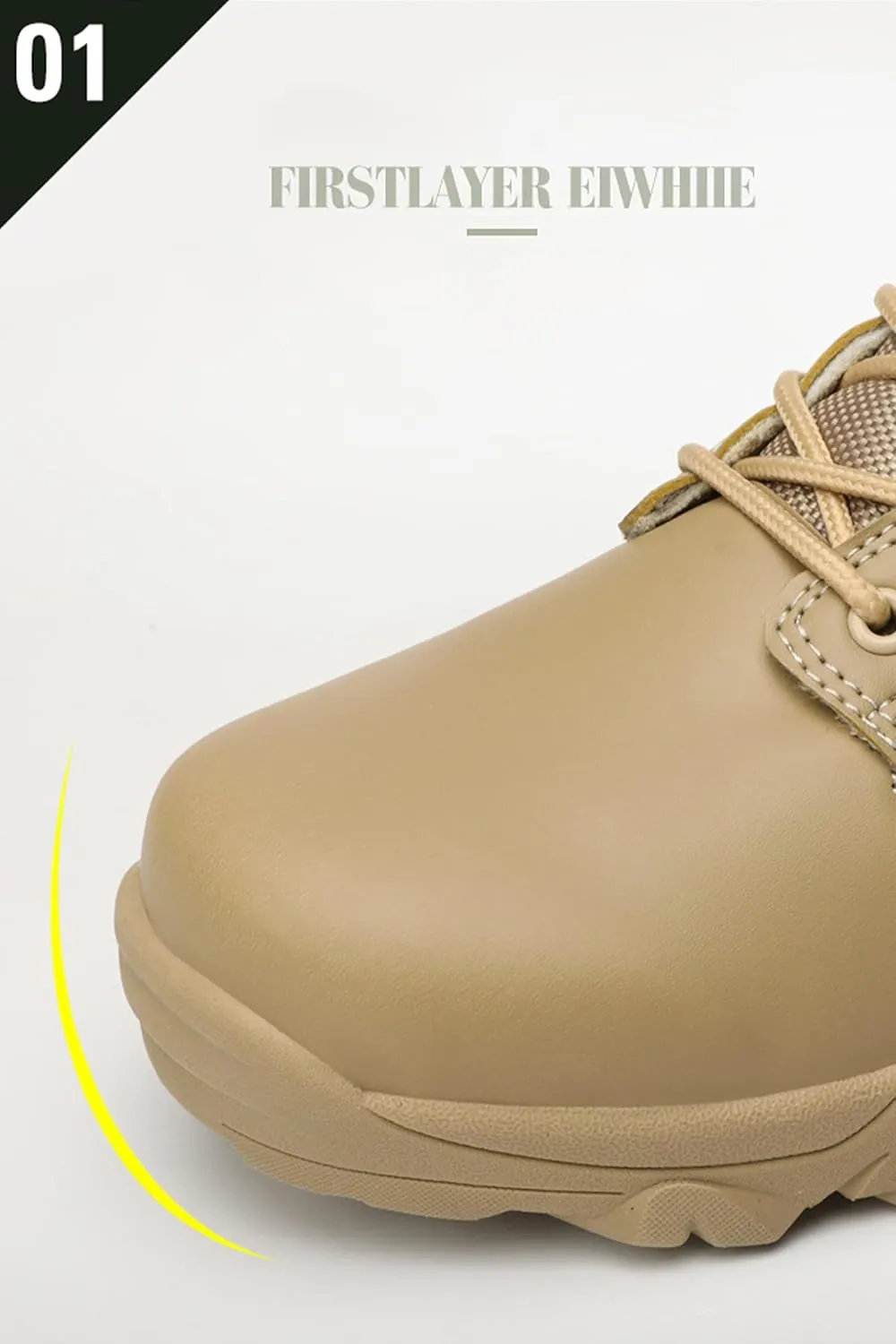 Kervaky Men's tactical boots military combat boots work boots durable boots hiking boots lightweight boots desert boots