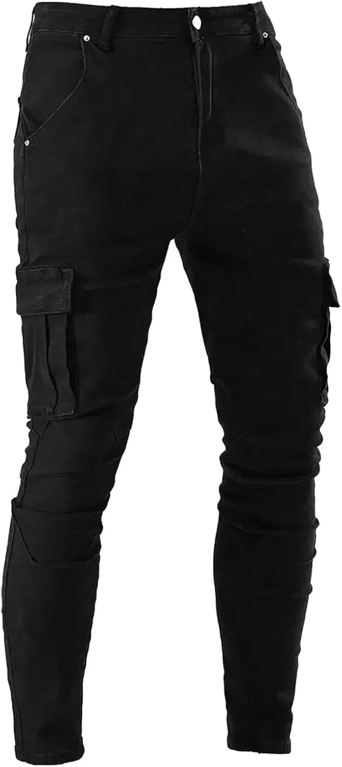 Men Jeans Slim Fit Bell Bottom Jeans Y2k Vintage Relaxed Fit Jeans Casual Regular Fit Flared Leg Denim Pants