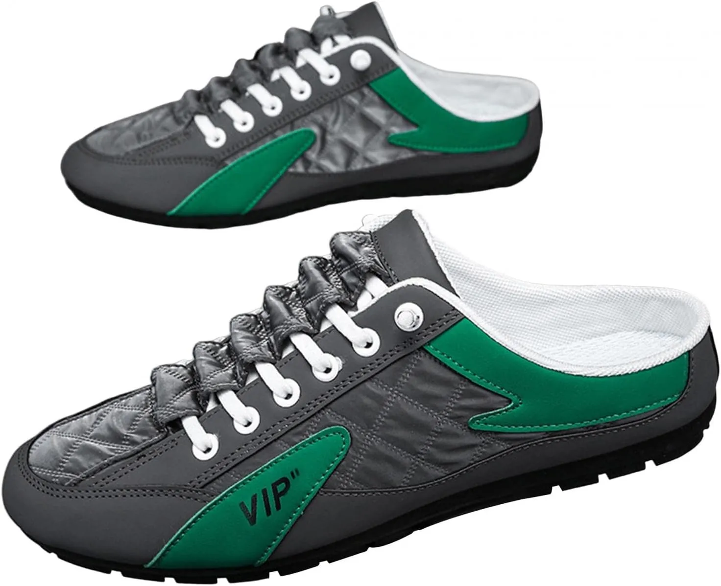 Men Slip on Mule Sneakers Men Slippers Casual Sports Shoes Loafers Slippers Low Top for Hiker, Outdoor, Indoor, Teens