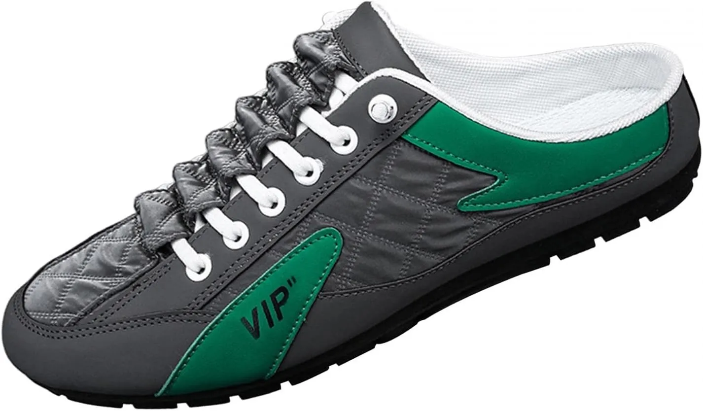 Men Slip on Mule Sneakers Men Slippers Casual Sports Shoes Loafers Slippers Low Top for Hiker, Outdoor, Indoor, Teens