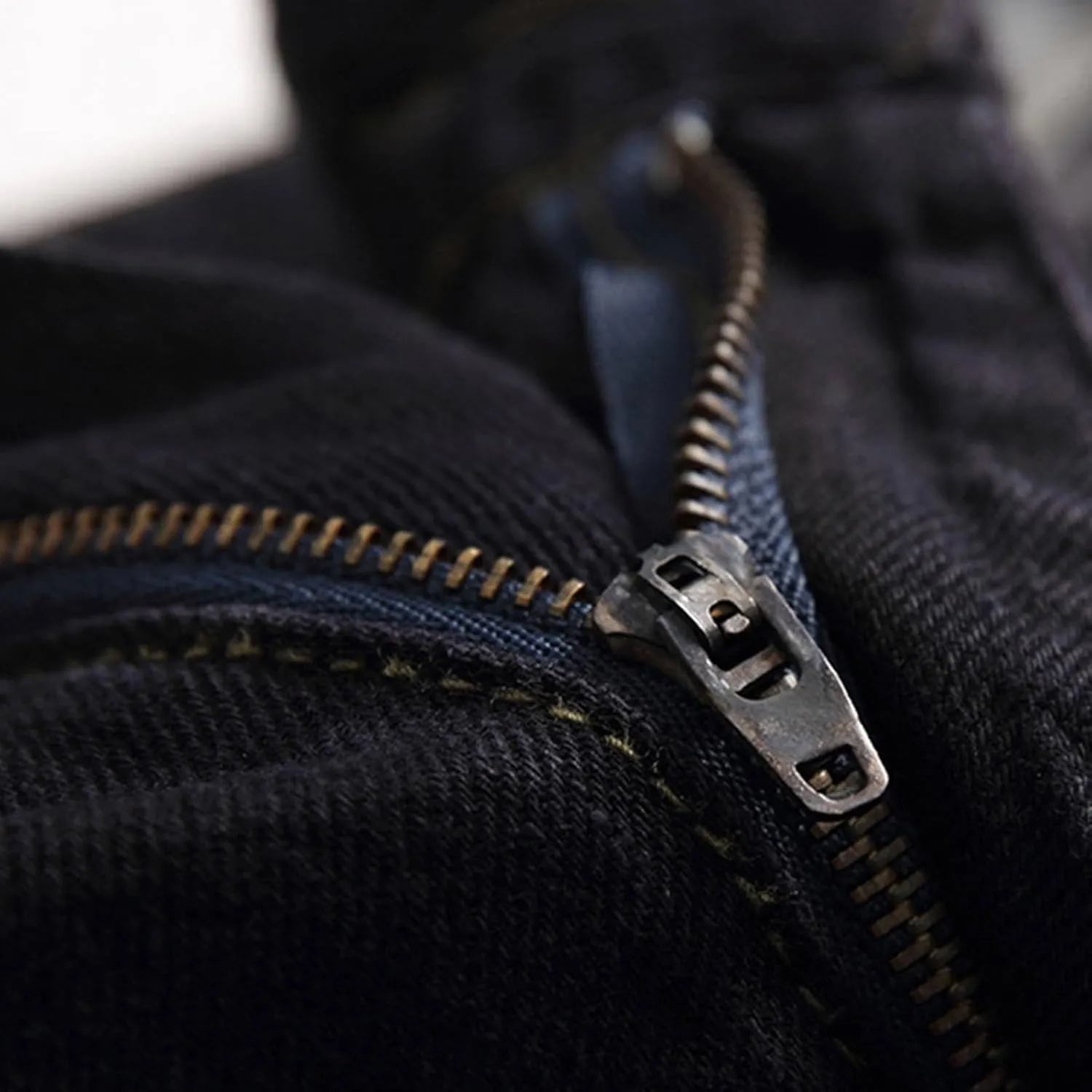 Men's Casual Autumn Hip Hop Loose Middle Waist Denim Long Pants Men's Jeans Jeans Men Straight Leg Jeans