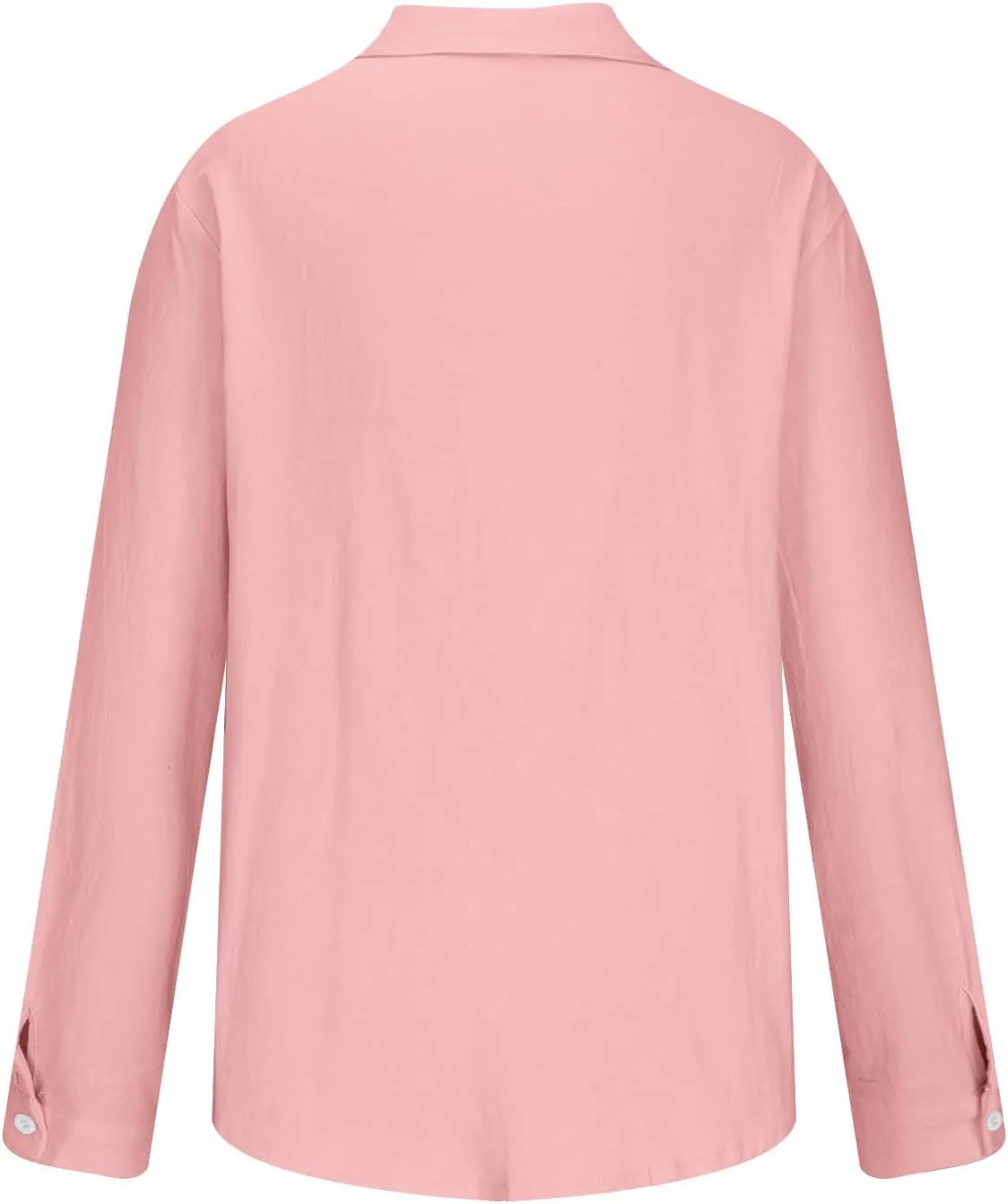 Mens Casual Long Sleeve Cotton Linen Shirts Summer Yoga Tops Regular Fit Plain Holiday Beach Party Button Down Shirts