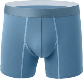 Men's Comfy Boxer Briefs Scrunch Butt Underpants Lightweight Breathable Soft Underpants Mid Rise Stretchy Underpants