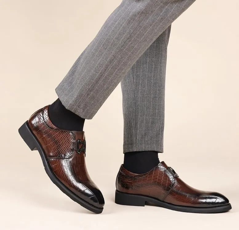 Men's Dress Shoes Fashion Business Slip-On Loafers Shoes Casual Wedding Summer Oxford Shoes for Men